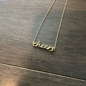 Kate Spade Glass Half Full “Cheers” Necklace - NWOT